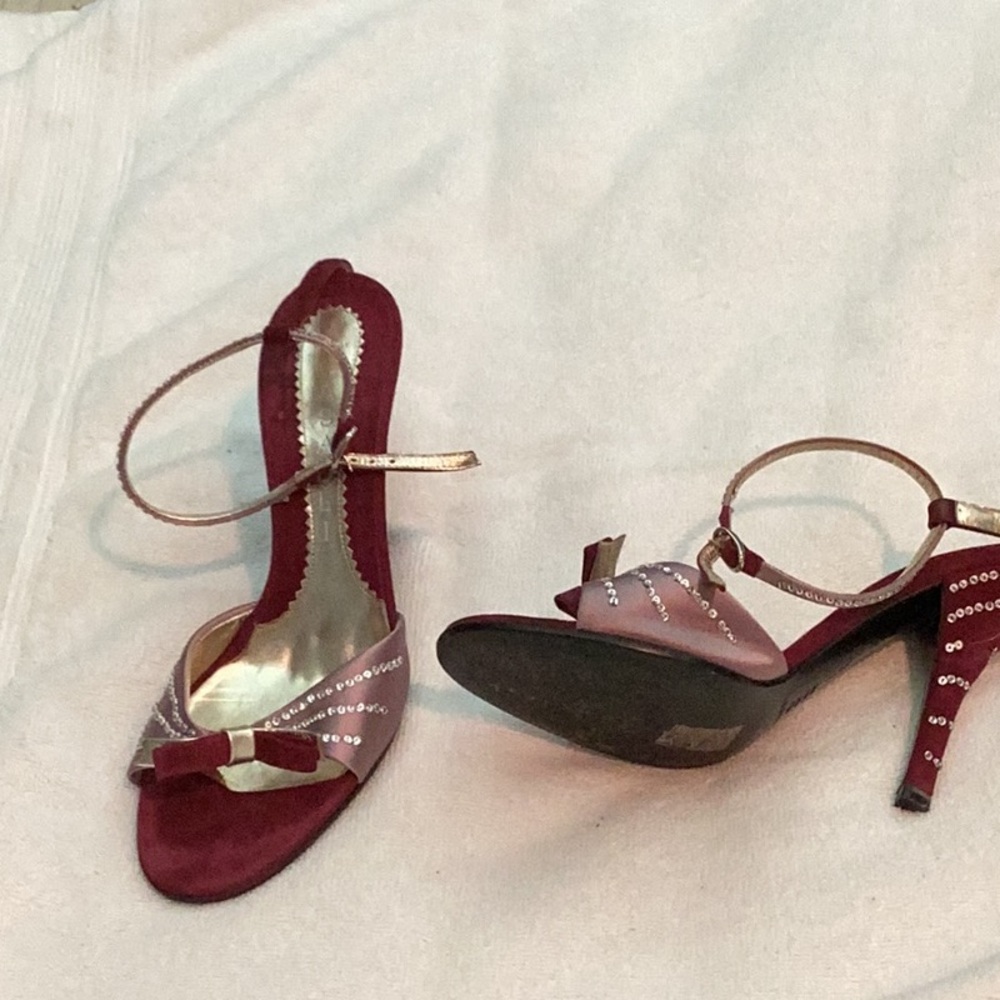 Casadei sandals with crystals